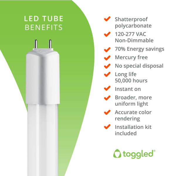 3 types of linear LED tubes - The Retrofit Companies, Inc.