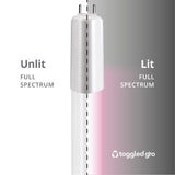 Luminaire LED Grow Shop de 2 pieds (avec deux tubes Gro LED à très haut rendement)