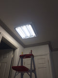 Coude en U, T8/T12, kit de conversion de luminaire LED à fil direct (2 pi)