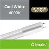 Tubo LED de cable directo de salida ultra alta (simple)