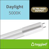 Tubo LED de cable directo de salida ultra alta (simple)