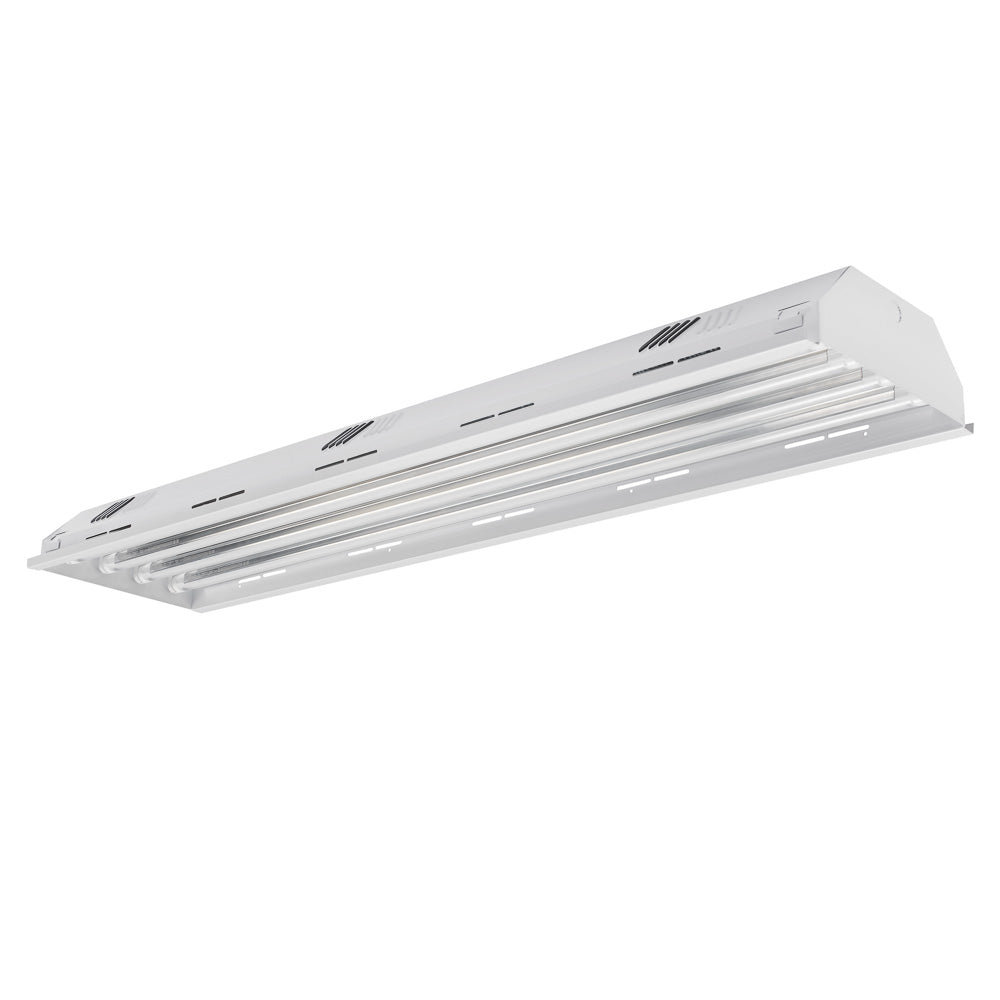 toggled 4 ft. 6-Light T8/T12 LED White High Bay High Output 6500K (LED Tubes Included)