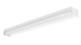 Luminaria LED de montaje en superficie de 4 pies con protector de alambre (se incluyen dos tubos LED)