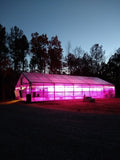 Luminaria LED para taller de cultivo de 4 pies (se incluyen dos luces de cultivo LED)